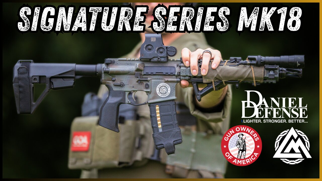 The Daniel Defense Signature Series Mk18 with GOA and Clint Morgan