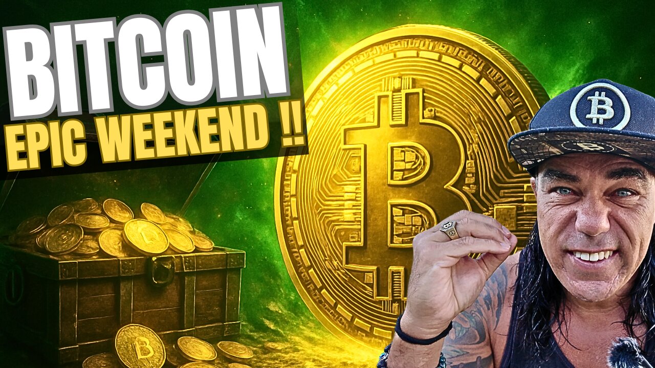 BITCOIN EPIC WEEKEND SO HODL ON!!!