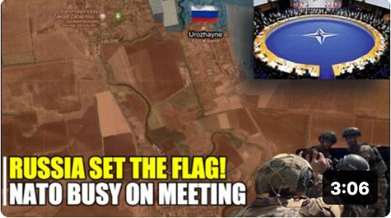 Russian Forces Progress South of Donetsk, Victory Flag Soars in Urozhayne