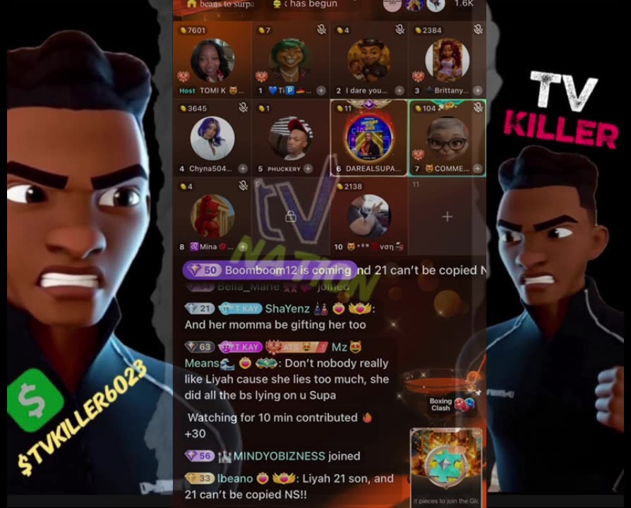 SUPA & TOMIKAY HATING ON EBBIMAY & LIYAH