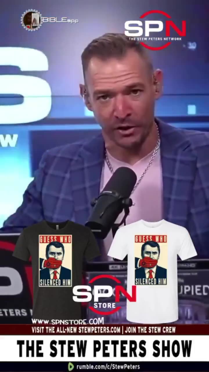 Stew Peters - Charlie Kirk Wasn’t Randomly Murdered By Tyler Robinson.