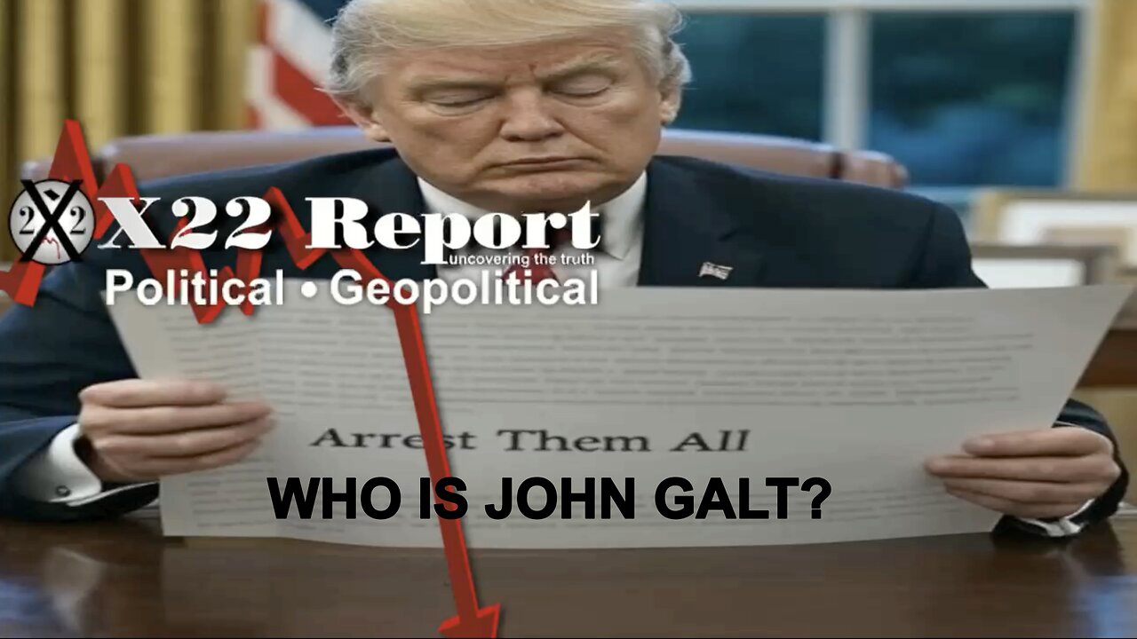 X22-Once A Republic Is Corrupted The Only Path, Removie It, Band-Aid Wont Work. WHO IS John Galt?