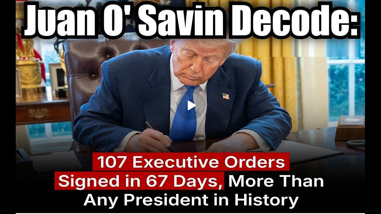 Juan O Savin Decode Intel on President Trump the Genius & Military Ops!