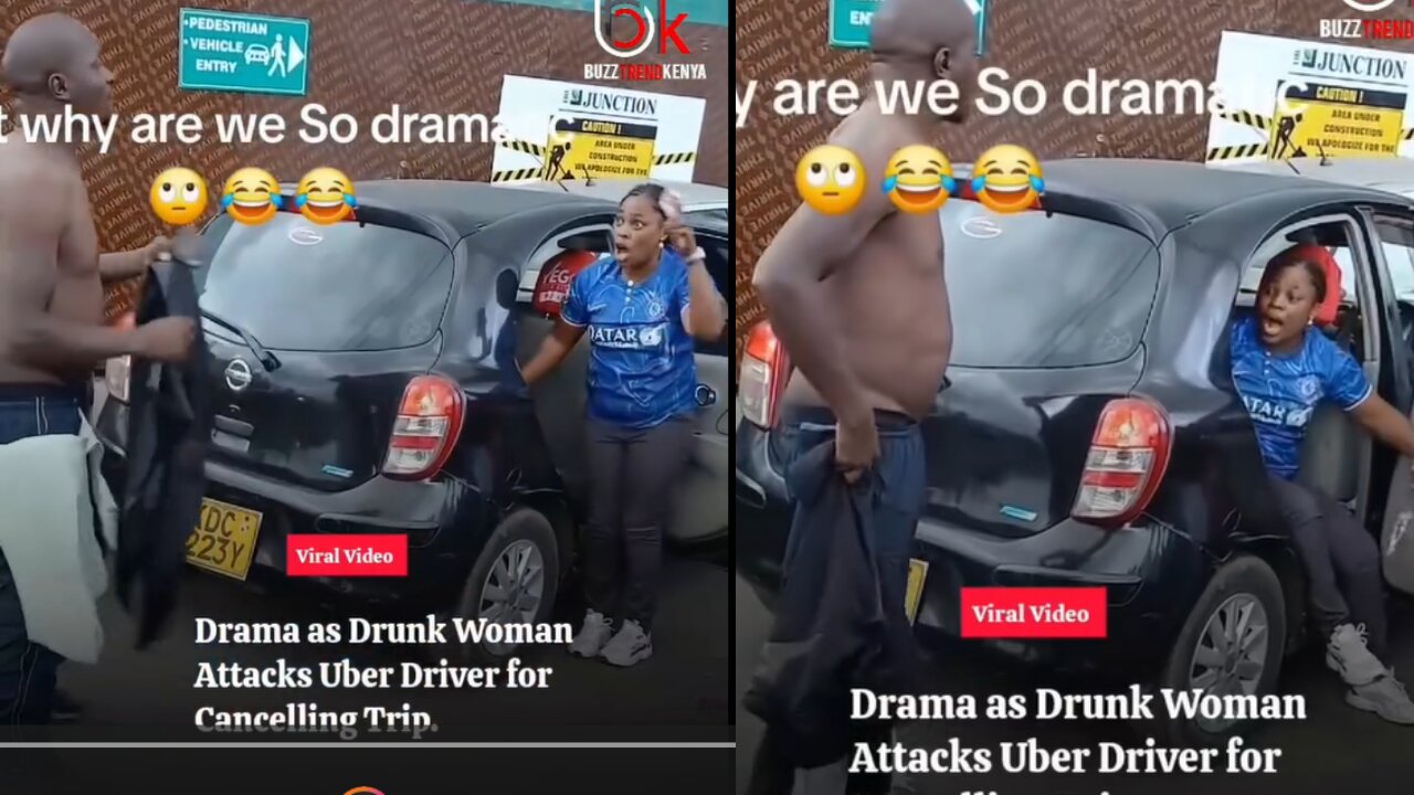 Woman Attacks Uber Driver For Cancelling Trip