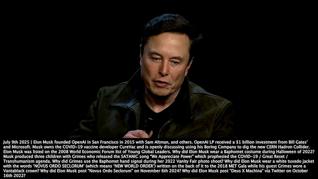 Elon Musk | MY BIOLOGICAL Neural Net Tells Me...Actual Notion of a Human Economy Will Seem Very Quaint In Retrospect. Will This Be Bad Or Good for Humanity? - 7/9/2025 + The End of Human History. - Yuval Noah Harari