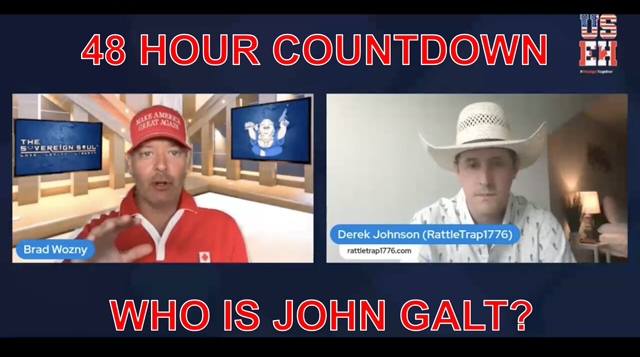 SOVEREIGN SOUL W/ DEREK JOHNSON-Flag Day in DC, Can America Avoid [DS] Civil War? WHO IS John Galt