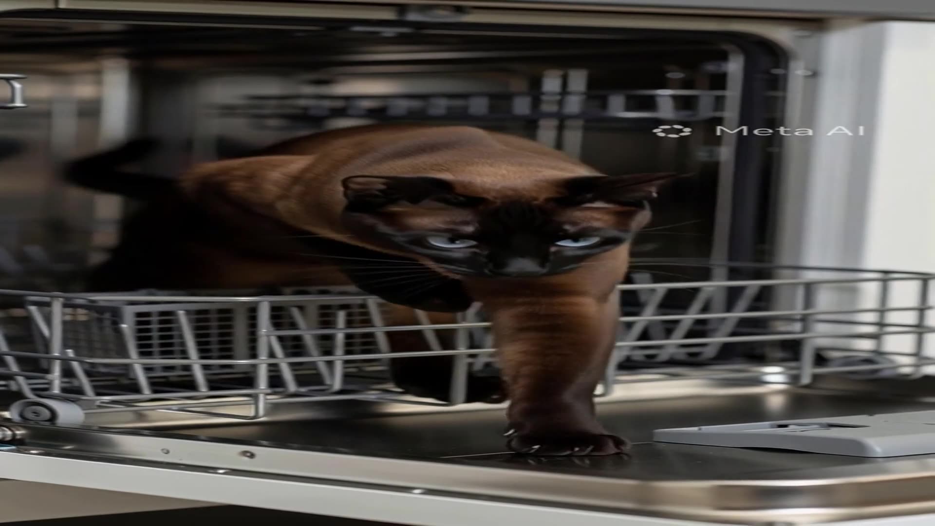 Spring Cat Reacts in Real Time — Viral Cat Moment