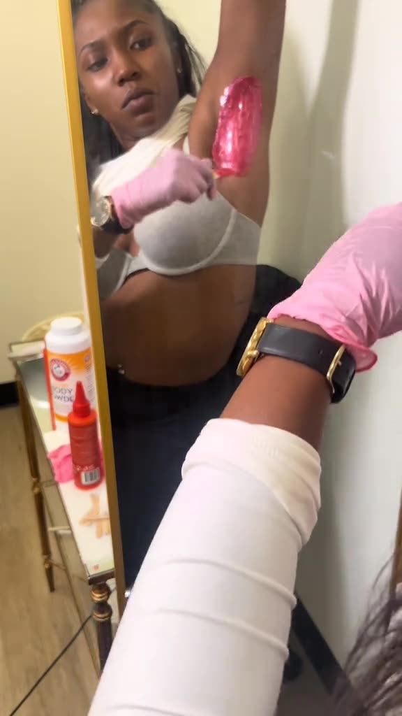 π Cherry Desire Underarm Waxing Review | @karrington777 Tries Sexy Smooth Wax!