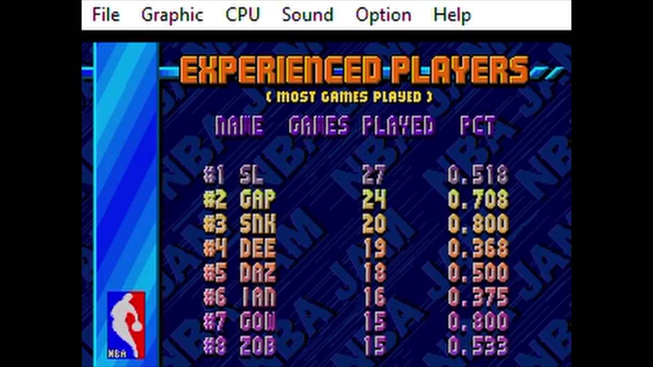 Gens Rom NBA Jams