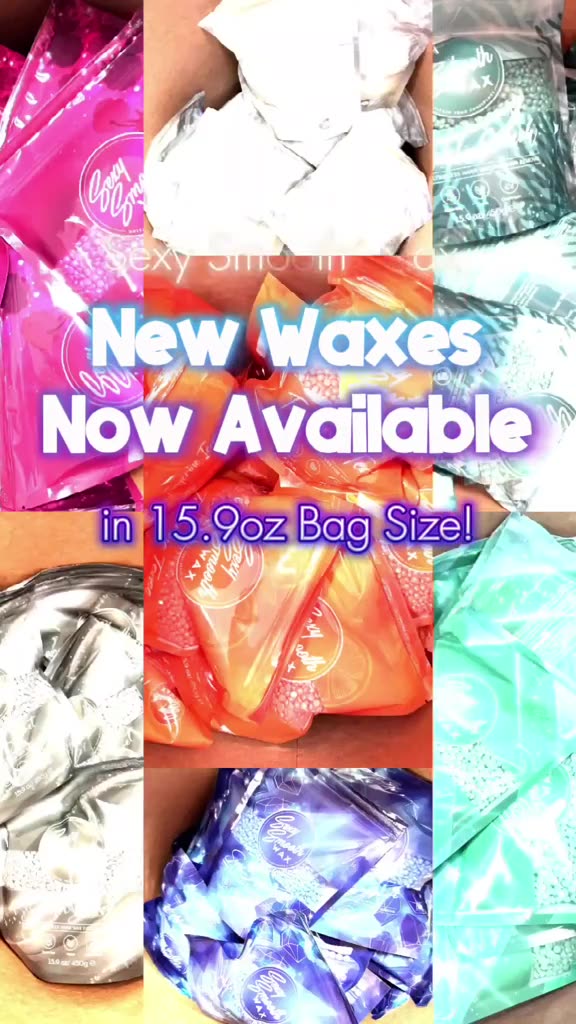 π₯ All Waxes Are Back in Stock β Now in 15.9oz Bags! π¦ #SexySmoothWax
