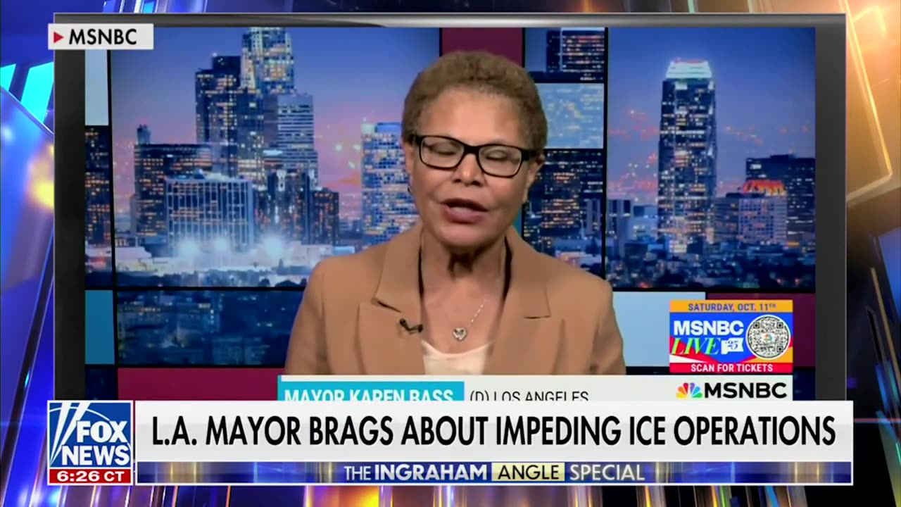 Bass Comments Saying ICE Commit Kidnappings Prompt Unexpected Response From Law Enforcement