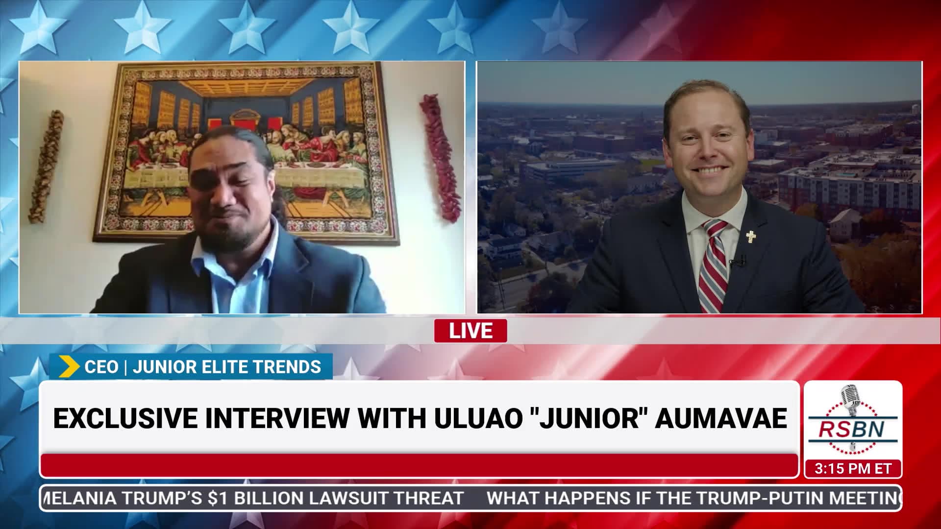 WATCH: RSBN Interviews the CEO of Junior Elite Trends Uluao Junior Aumavae - 8/20/25