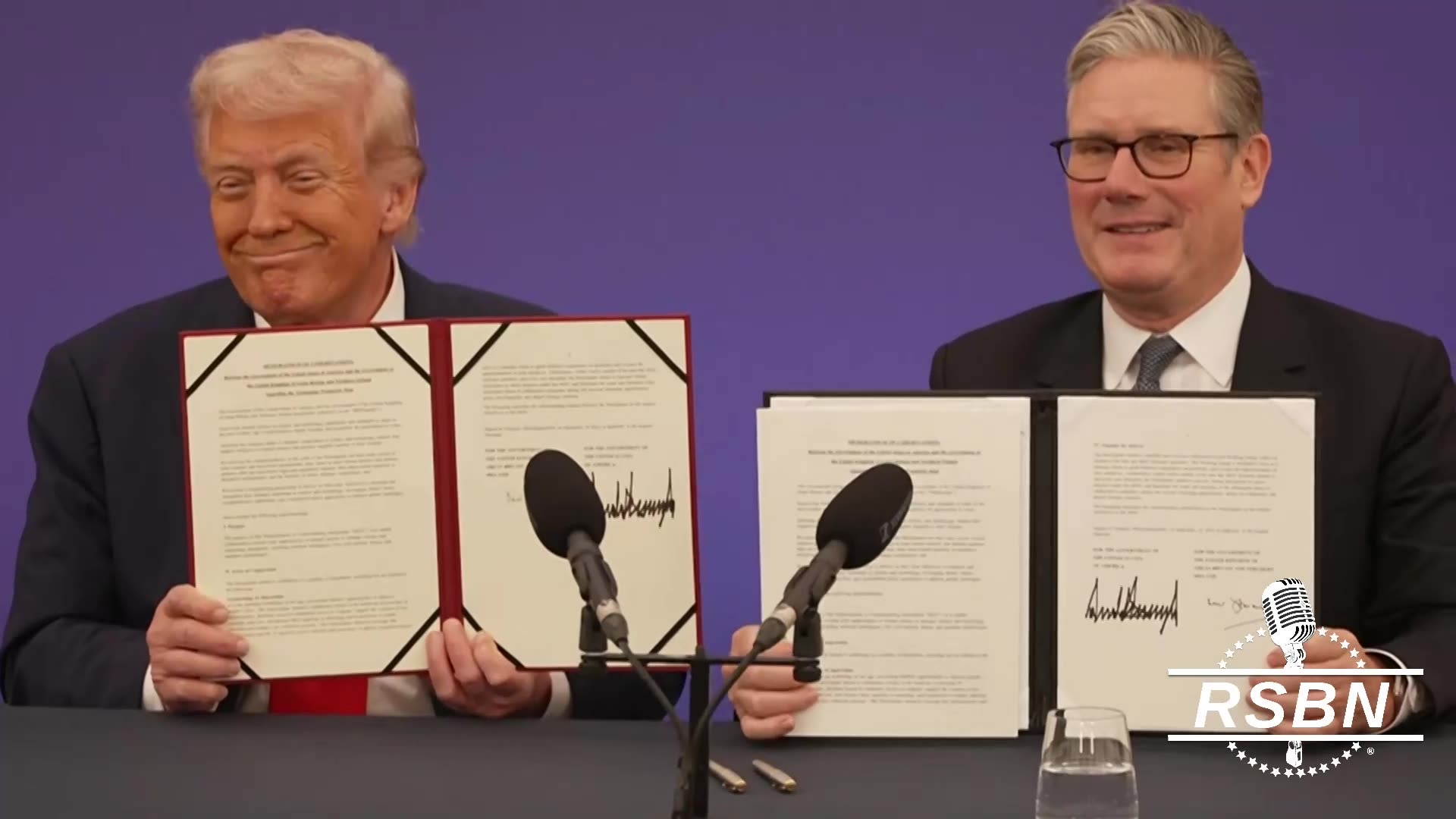 WATCH: President Trump and Keir Starmer sign U.S.-UK $42 Billion Tech Prosperity Deal. 9/18/2025