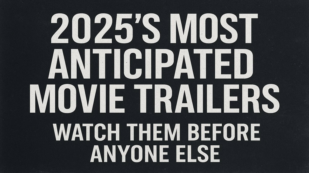2025’s Most Anticipated Movie Trailers Watch Them Before Anyone Else PT9