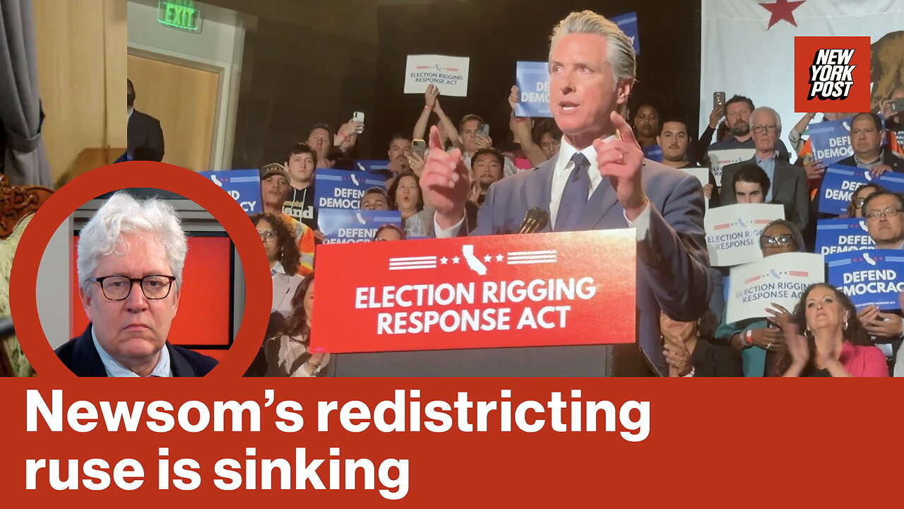 Newsoms redistricting ruse is sinking | Red Hot Takes