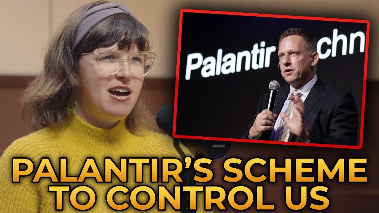 Whitney Webb EXPOSES Palantirs Evil Scheme To Control Our Lives