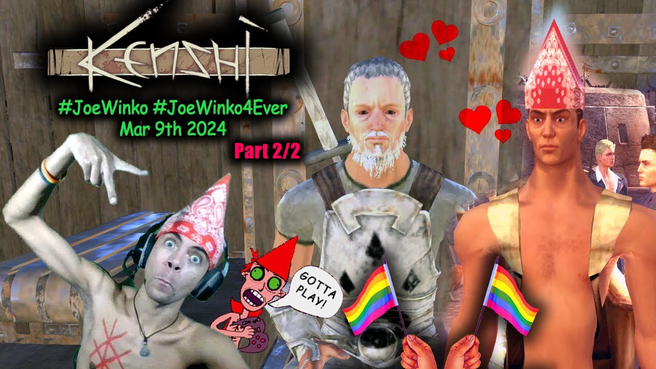 Holy Lord Phoenix & Joe Winkos Gay Priest Love (2/2) - Kenshi Livestream (Mar 9th 2024) - Joe Winko