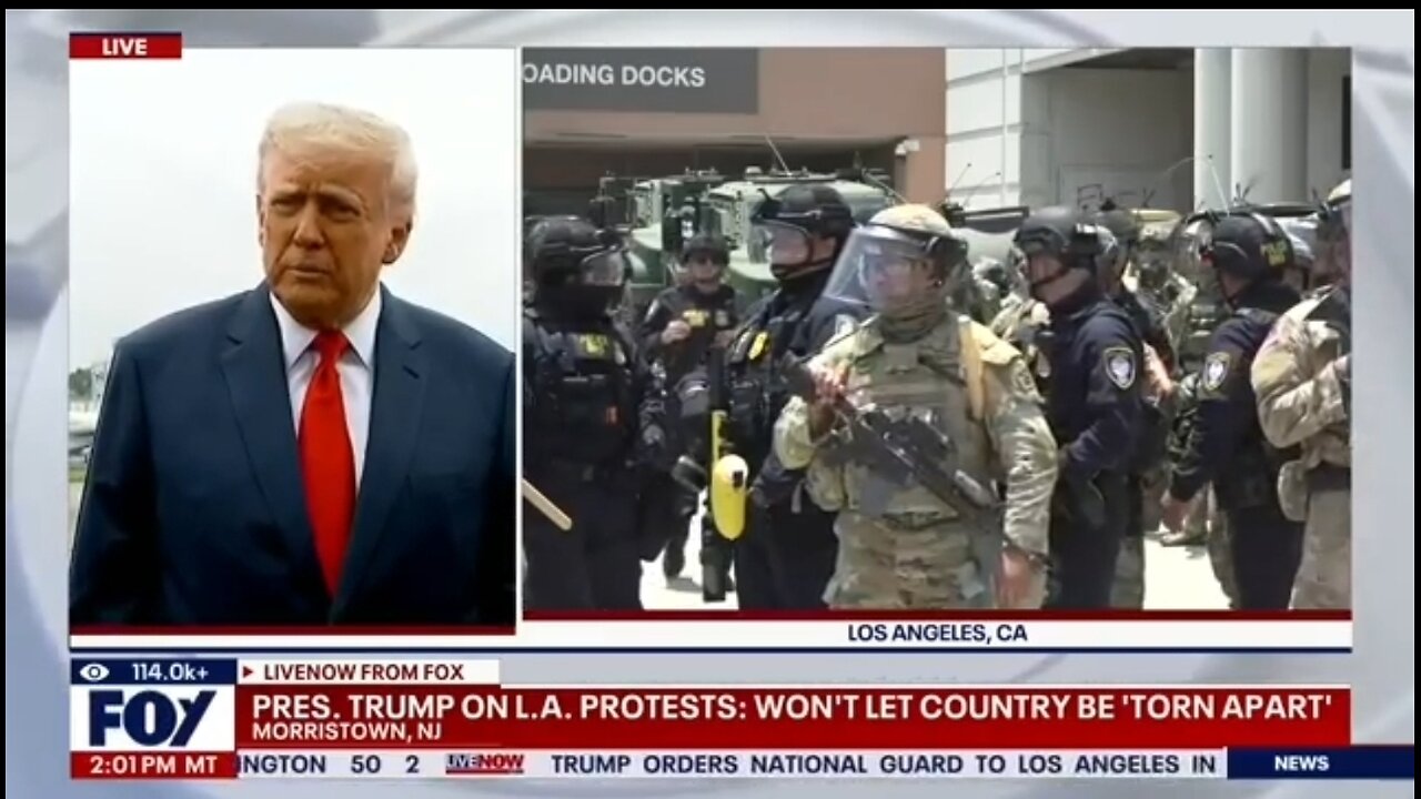 Trump Slams Incompetent Gov Newsom