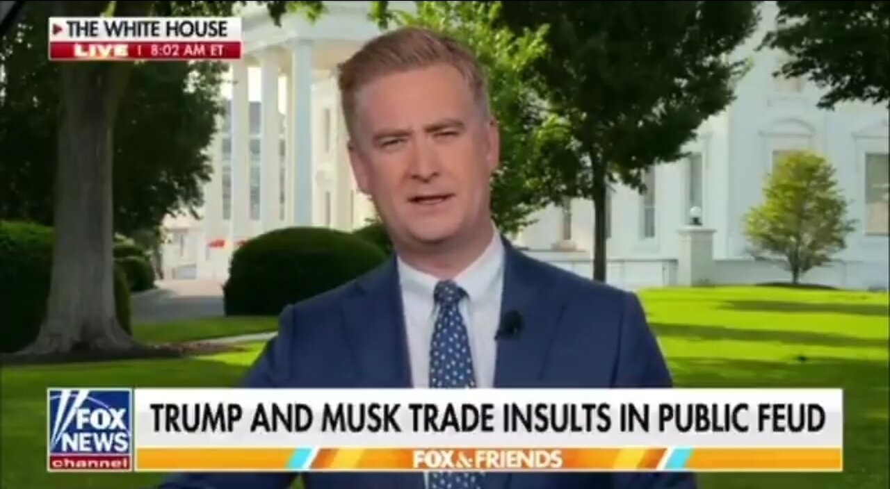 Peter Doocy: This Wasnt A Sudden Blow Up Between Trump, Musk