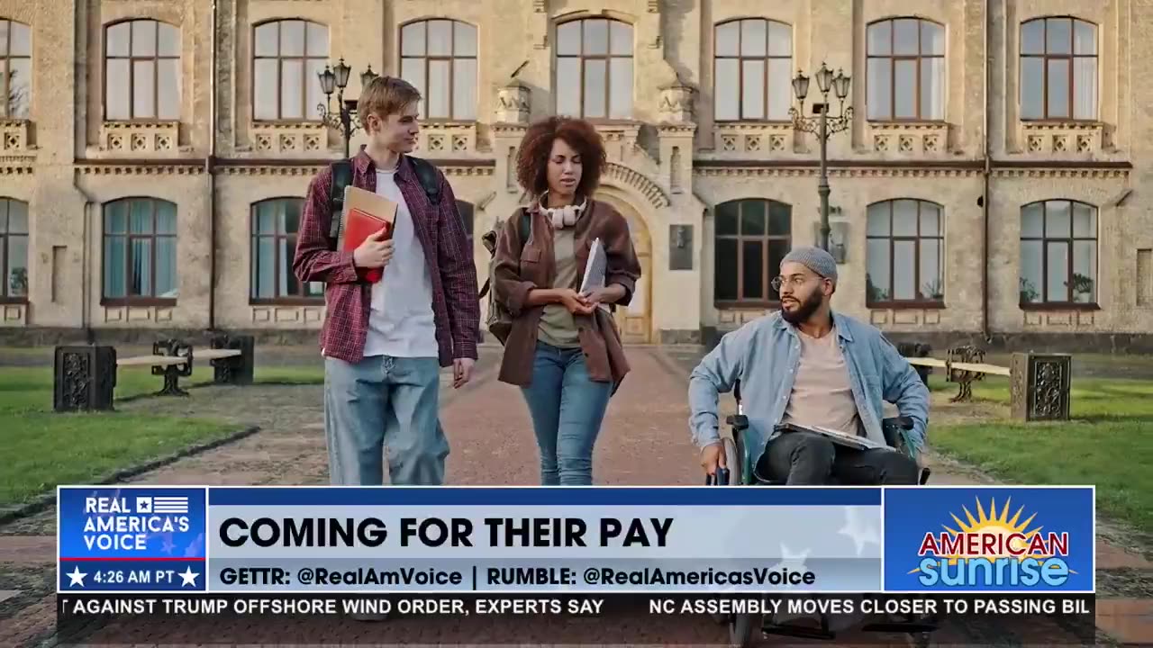 COMING FOR THEIR PAY