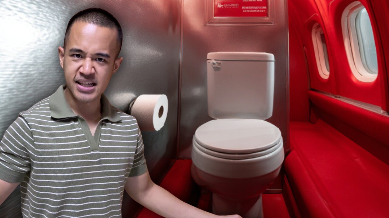 Airplane Bathrooms Are a Trap