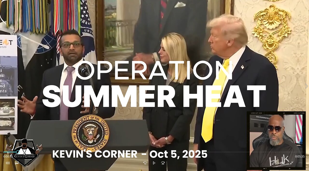 Kash Patel Reveals Operation Summer Heat Crushing Crime: FBIs Historic Wins Expose Dem Failures