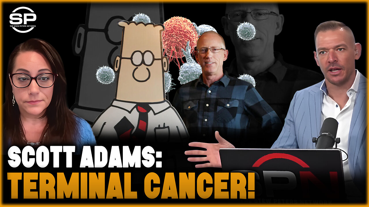 Famous Cartoonist Scott Adams announces Terminal Turbo Prostate Cancer Diagnosis!