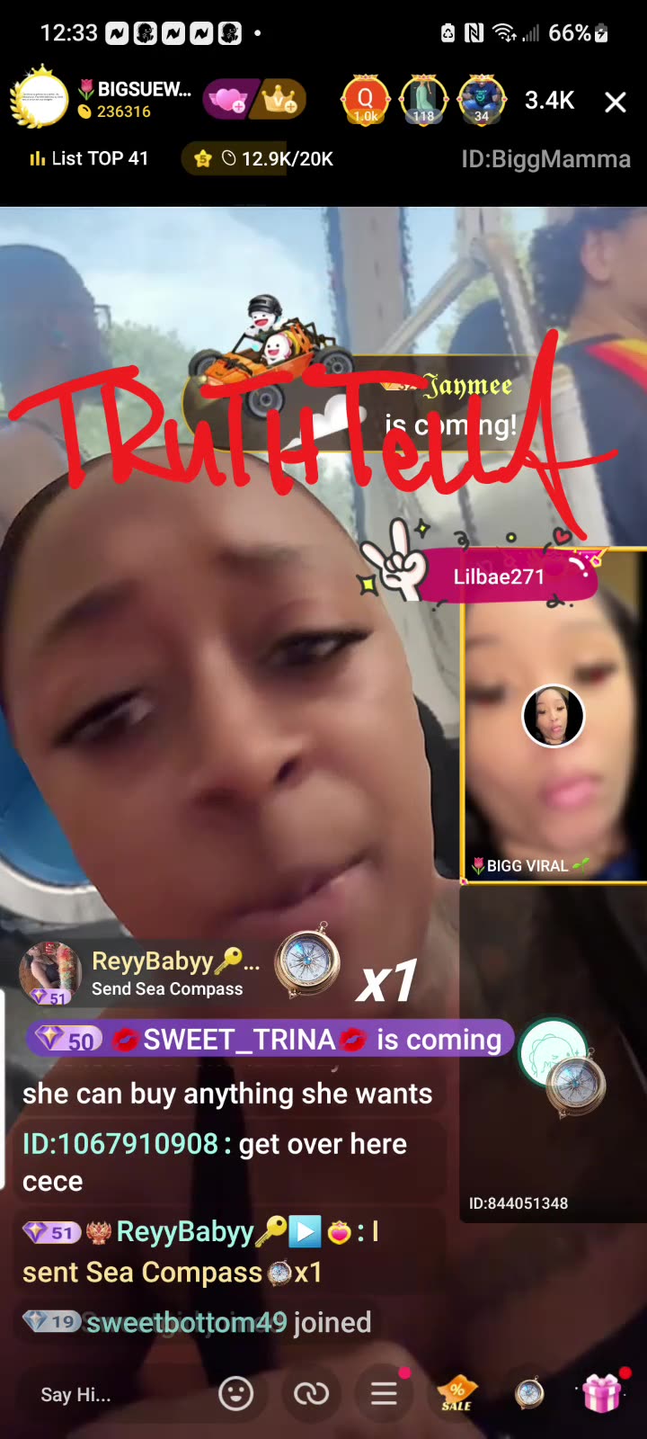 BIG SUEWOO RESPONDS TO TRAP CECE TALKING ABOUT HER & CARLOS