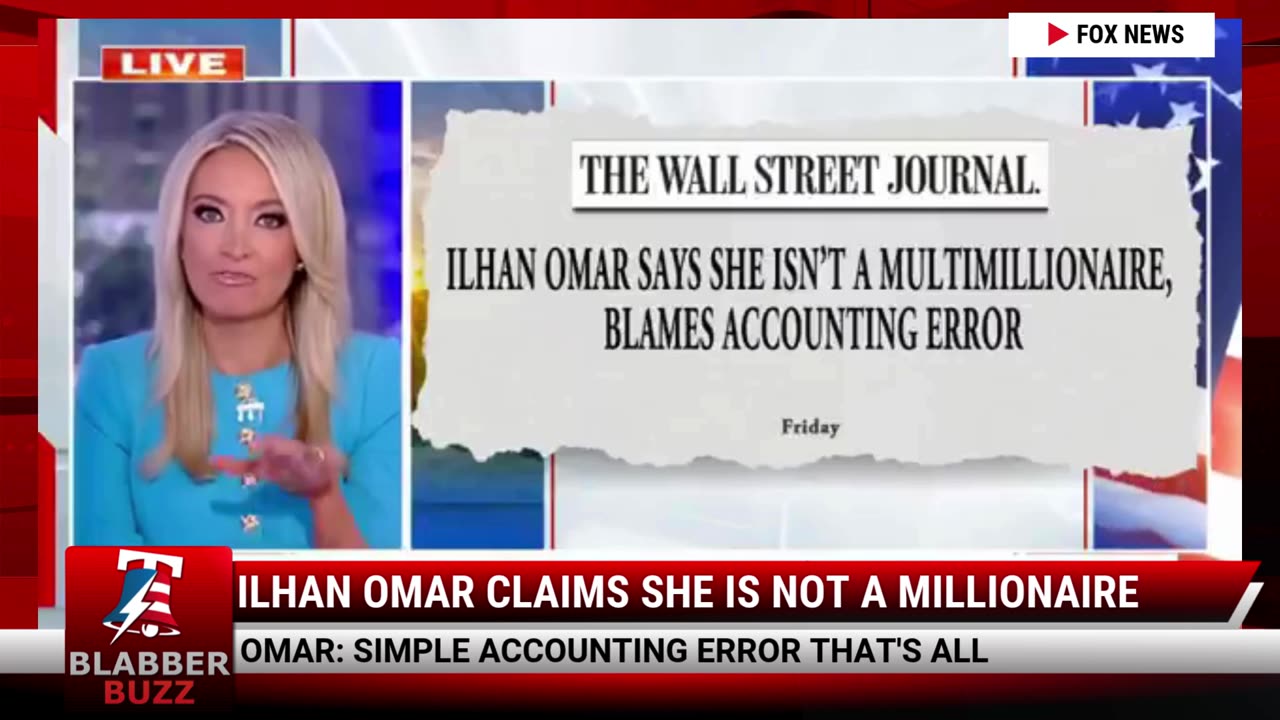 Ilhan Omar Claims She Is Not A Millionaire