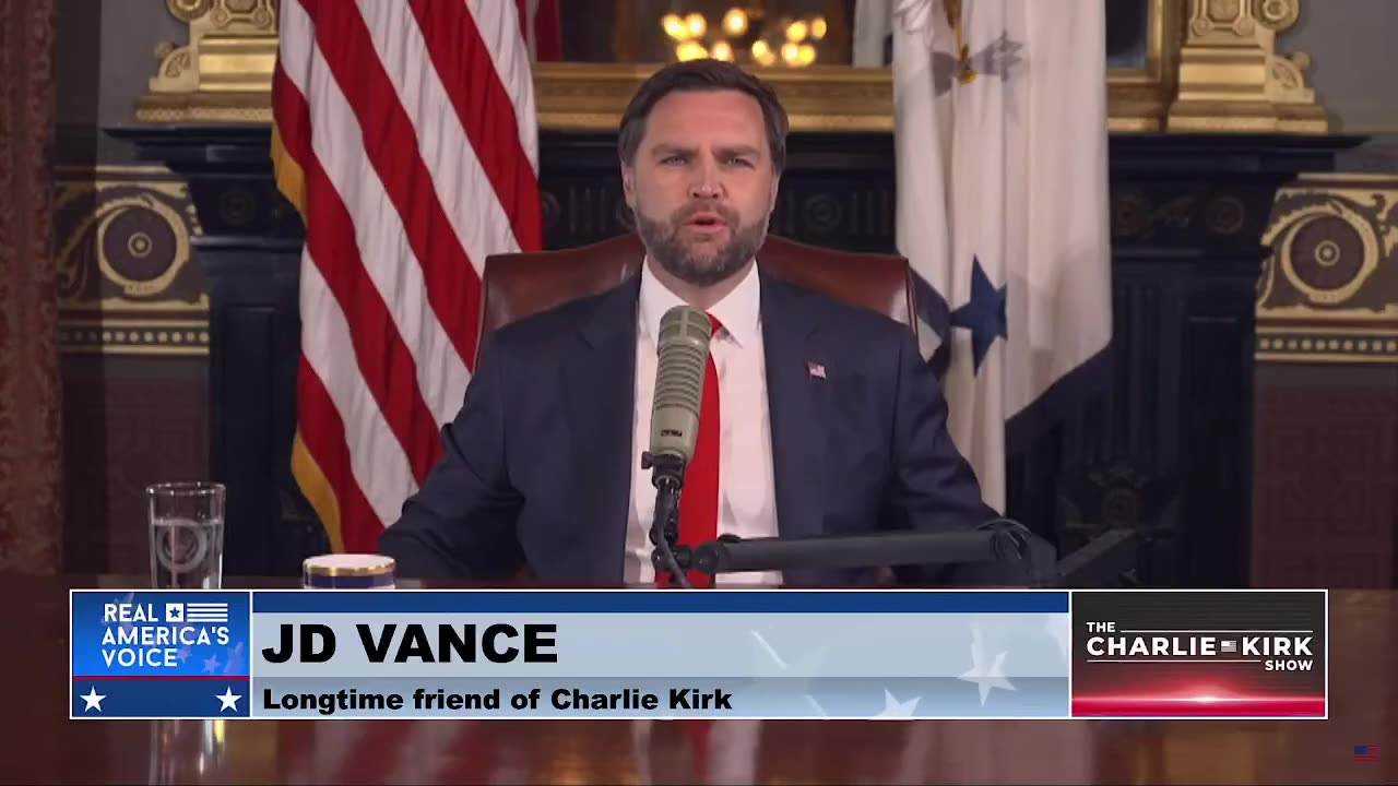 JD Vance Fills In For Charlie Kirk On His Radio Show