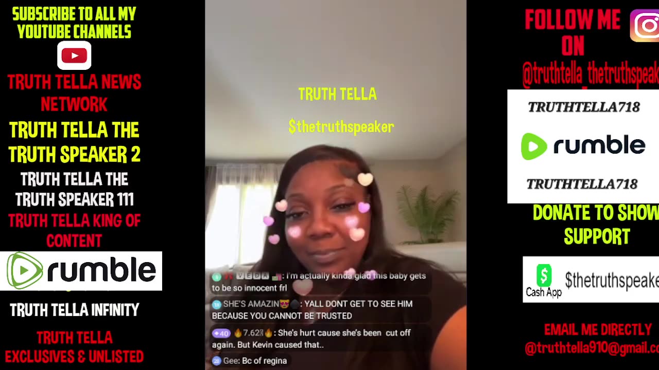PASTOR P DAUGHTER GABBY GOES LIVE TO DEBUNK GOOFBALL JAMAL & VERIFY MRS. REGINA