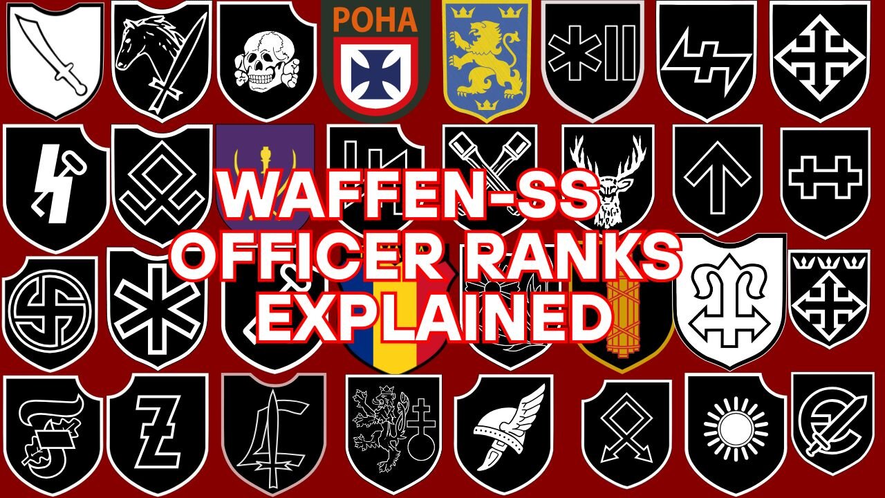 Waffen-SS Officer Ranks Explained | Nazi Germanys Elite Paramilitary Hierarchy