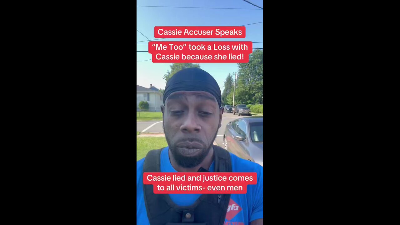 Cassie accuser speaks and tell why hes suing her