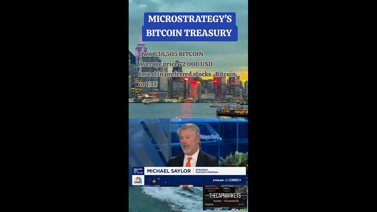 MICROSTRATEGYS BITCOIN TREASURY