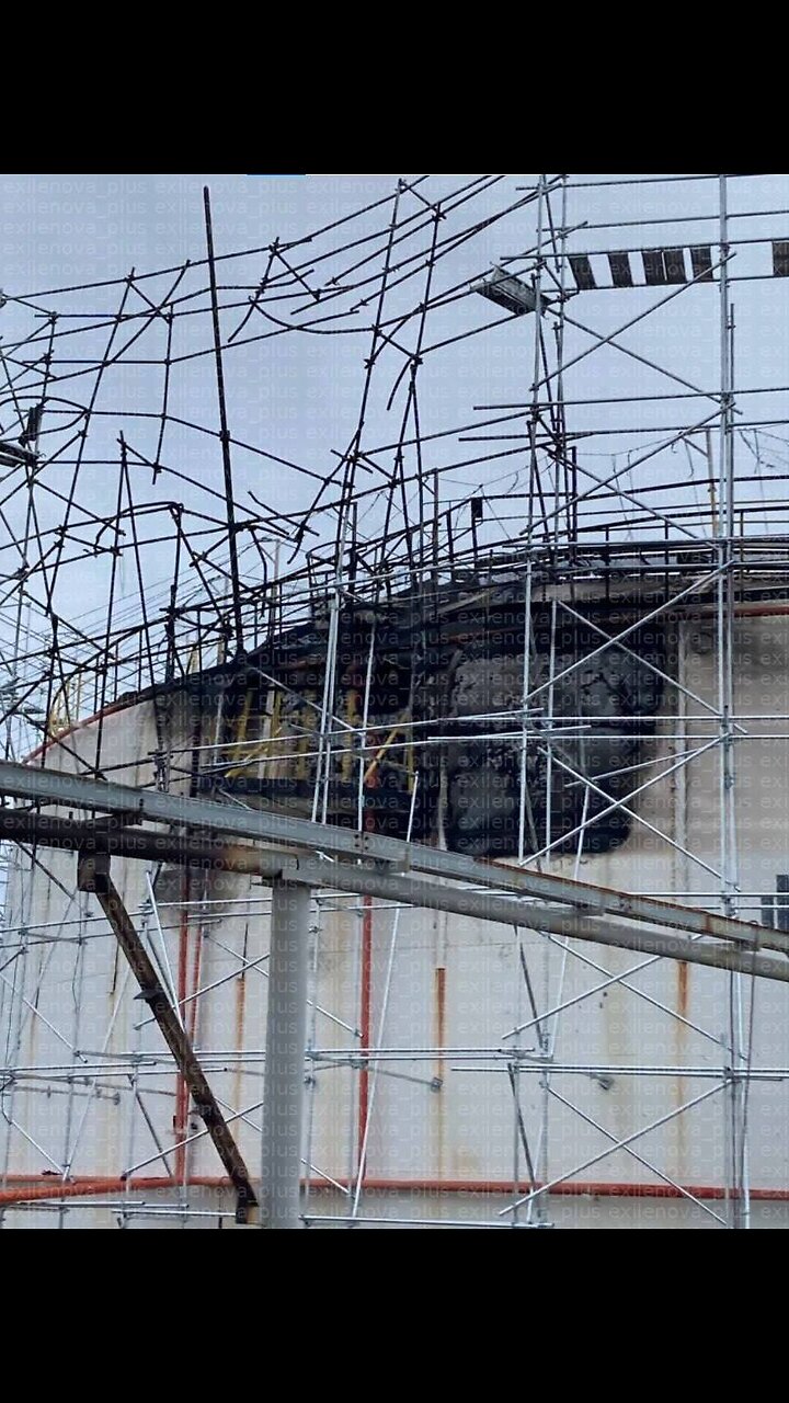 π₯ Syzran oil refinery, key unit ELOU-AVT-6 was hit and several tanks were significantly damaged.