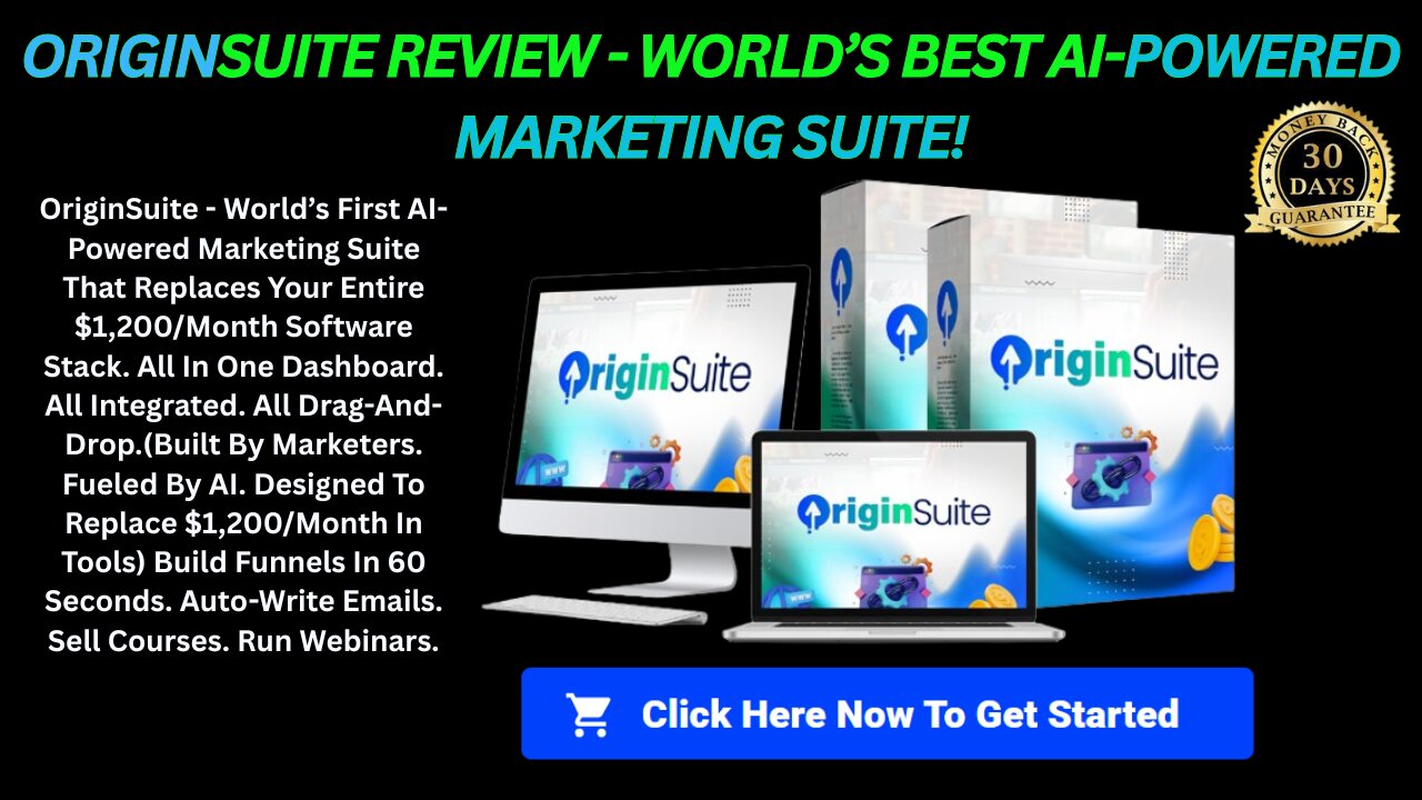 OriginSuite Review - World’s Best AI-Powered Marketing Suite!