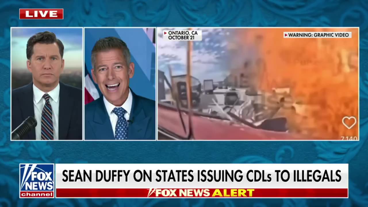 DUFFY: Plan to REVOKE Gavin Newsoms ability to issue CDLs in CA b/c he CONTINUES giving them away like candy to illegal aliens