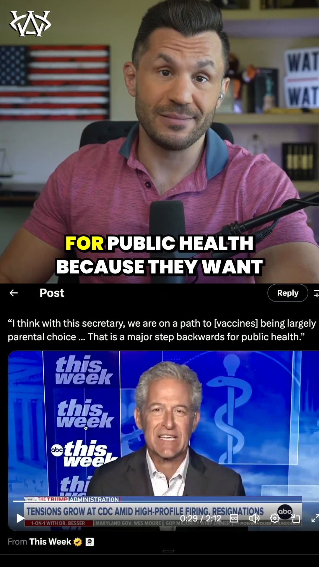 Former CDC Chief MELTS DOWN Over Parents Gaining Vaccine Choice