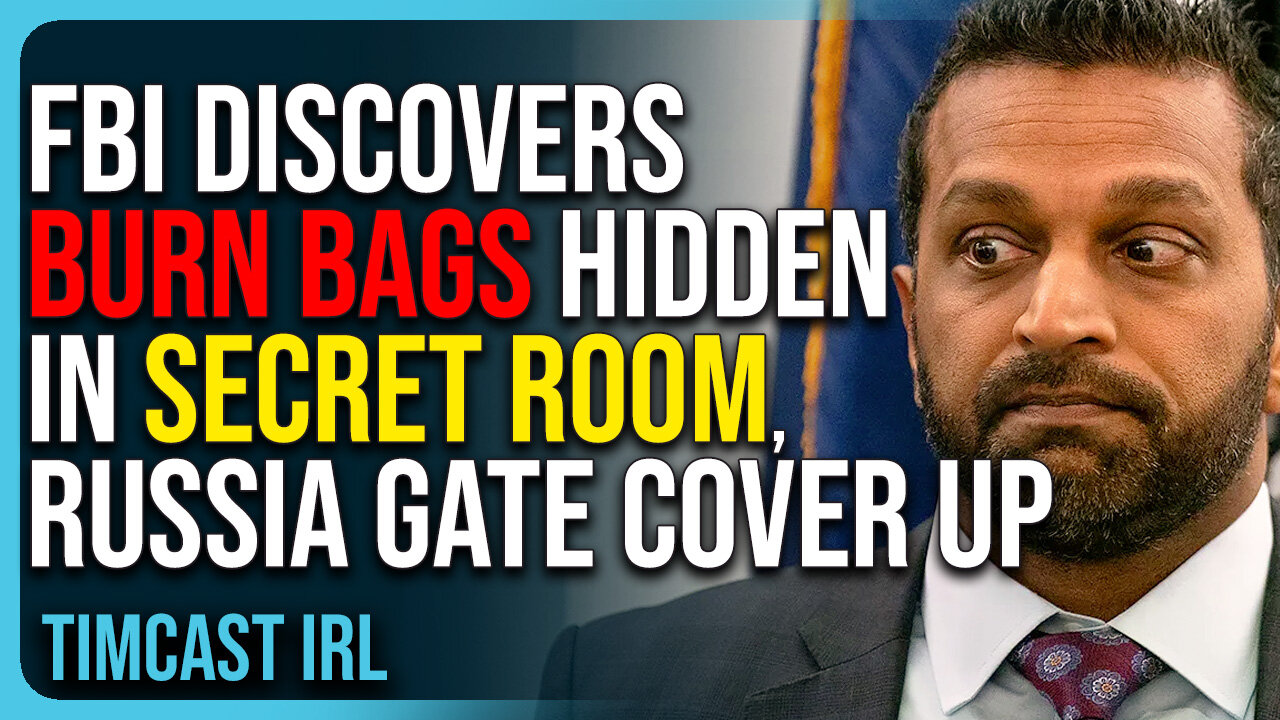 FBI Discovers BURN BAGS Hidden In SECRET ROOM, Russia Gate COVER UP