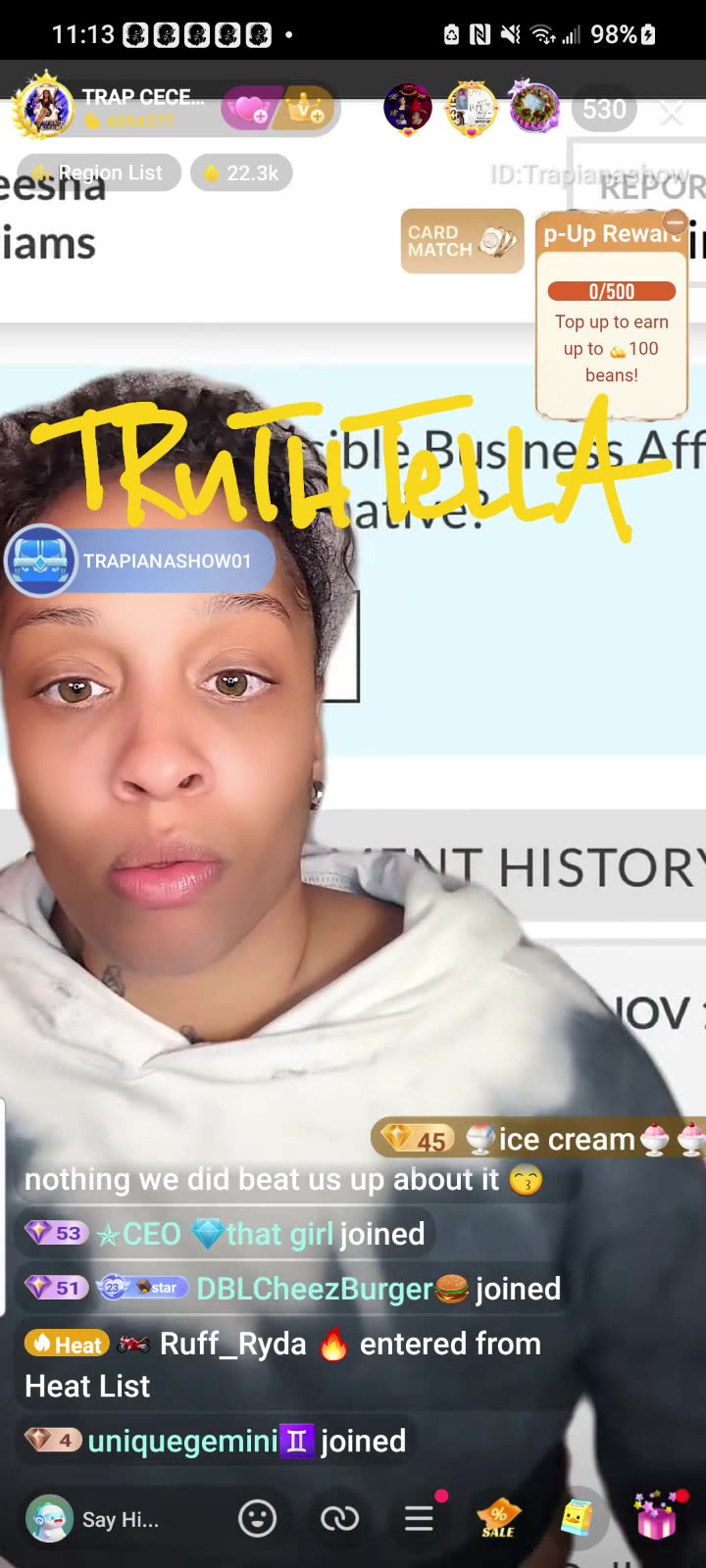 TRAP CECE GOING IN ON YUMMI & HER DAUGHTER