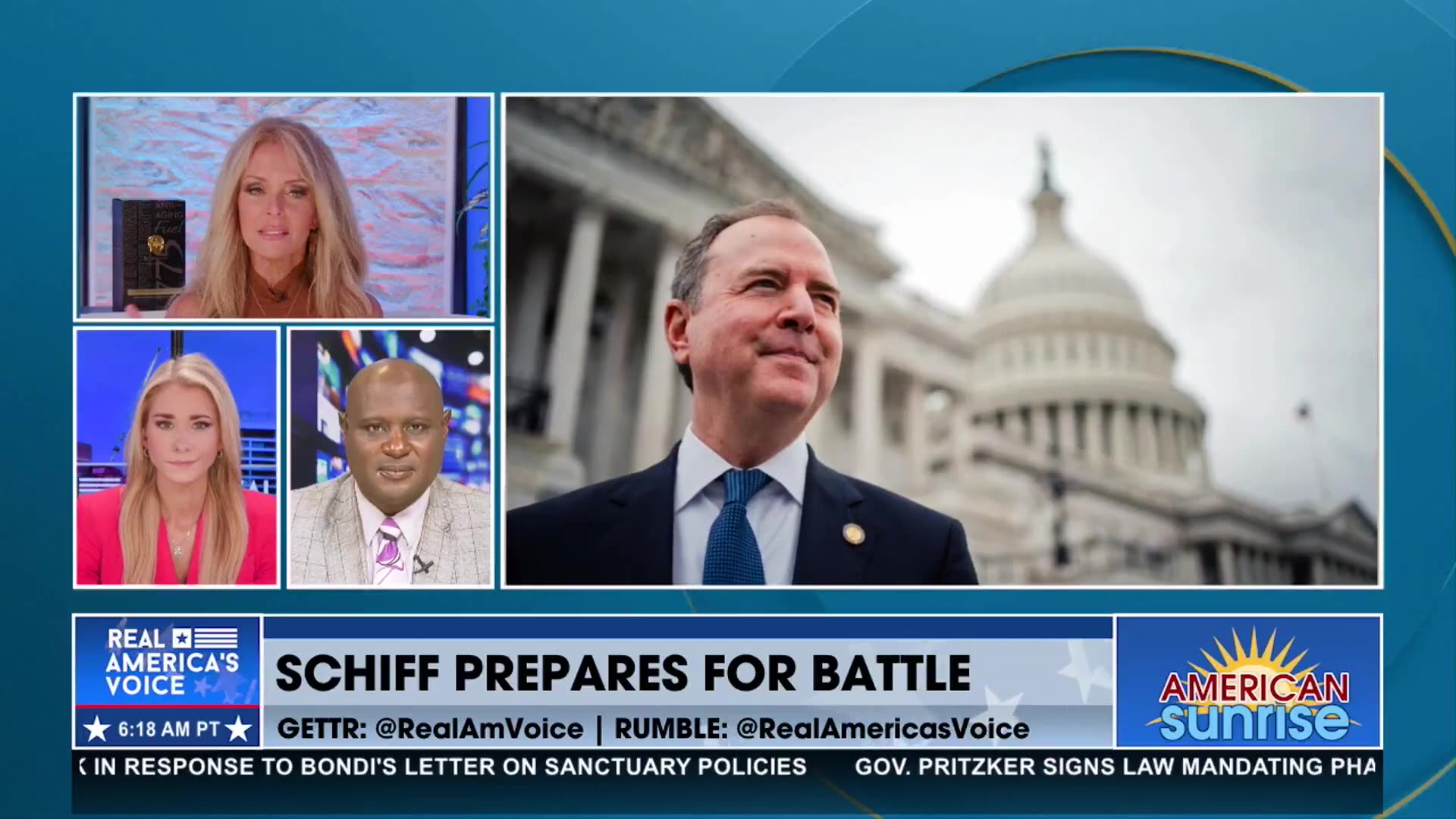 SCHIFF PREPARES FOR BATTLE