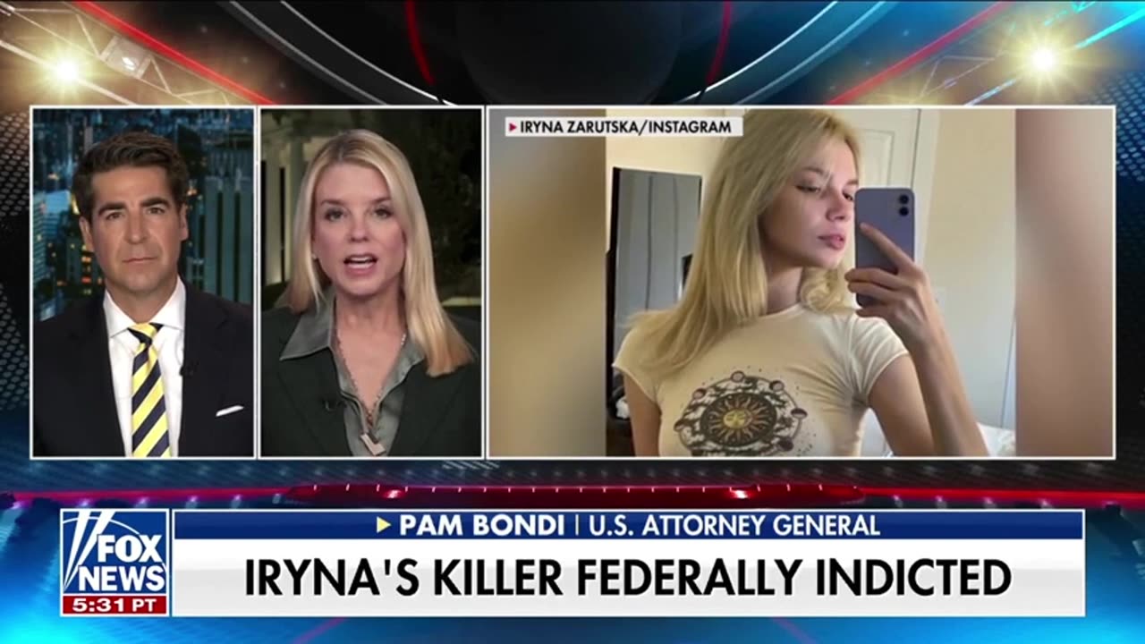 AG Bondi: Were Seeking DEATH PENALTY For Iryna Zarutskas Killer
