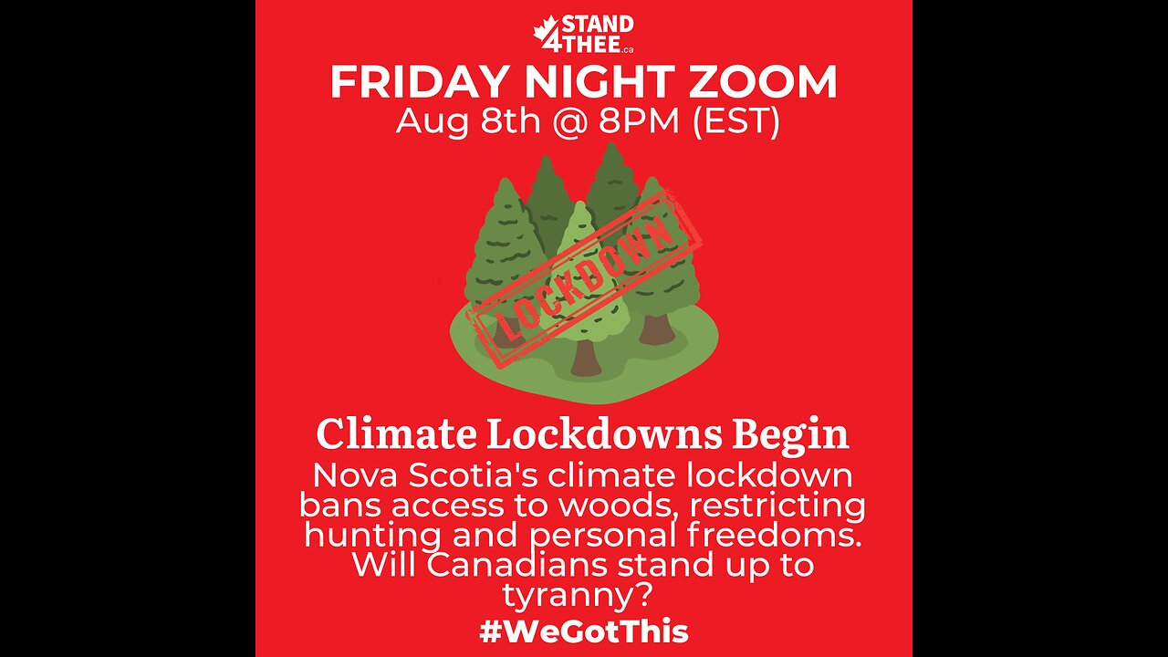 S4T Friday Zoom Aug 8th - Climate Lockdown