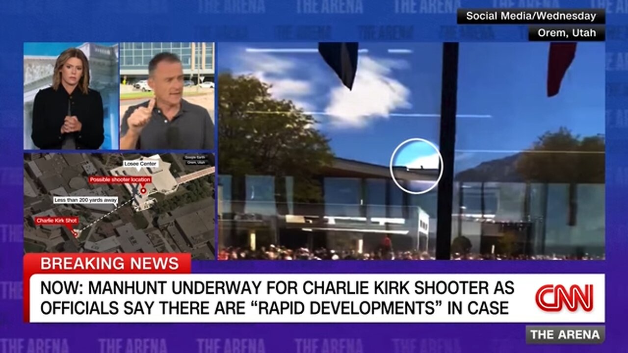 Officials: Rapid developments in Charlie Kirk shooting investigation
