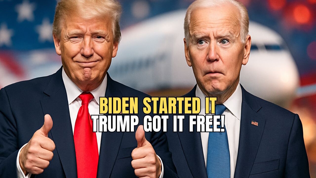 Biden Started Qatar Jet Deal Trump Is Being ATTACKED For