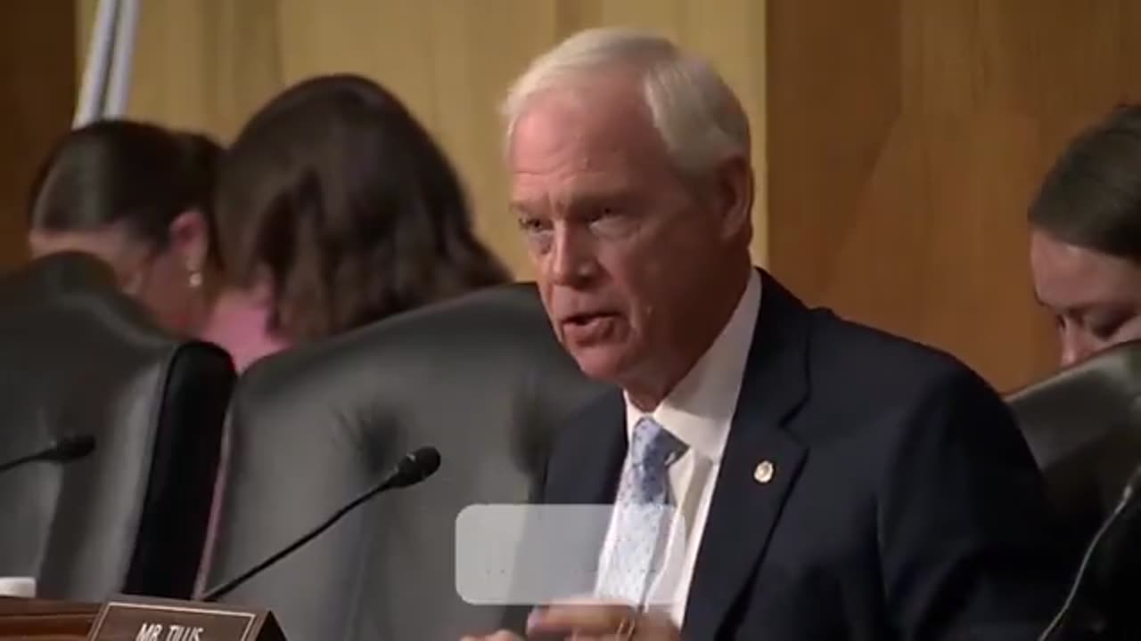 Senator Ron Johnson - My God, how is it possible to ignore this many vaccine deaths…