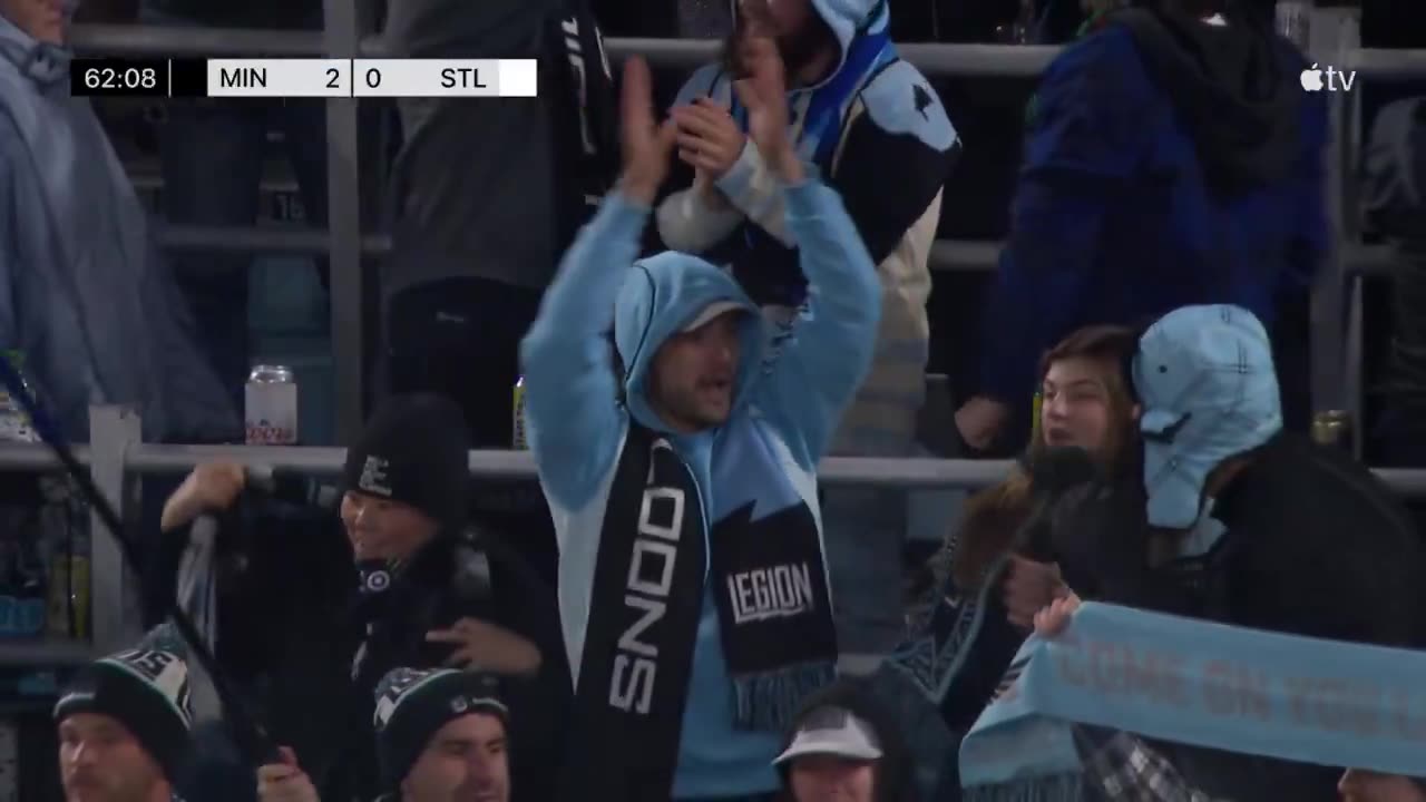 Major League Soccer - One-touch finish from Joaquin Pereya to double the Minnesota lead. ๐ฏ