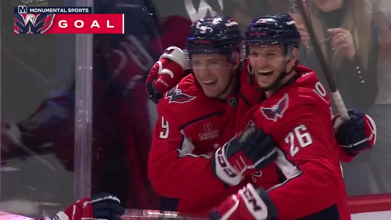 NHL - RYAN LEONARD FIRST NHL GOAL ALERT ๐จ