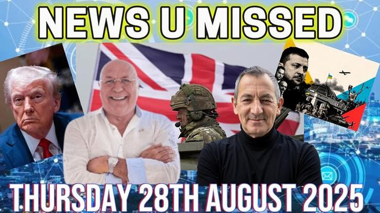 DAILY NEWS WITH CHARLIE WARD & WARREN THORNTON THURSDAY 28TH AUGUST 2025