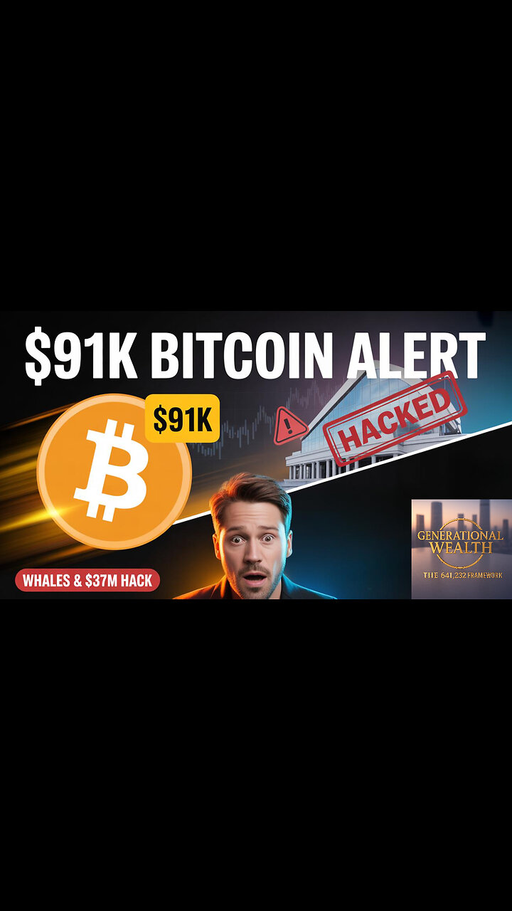Bitcoin Blasts Past $91K: Whales Load Up as $37M Exchange Hack Shocks Crypto Market